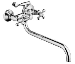 Смеситель для ванны Haiba HB2619-2 хром